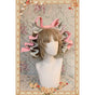 Sculpted Headpiece - Mint & Pink