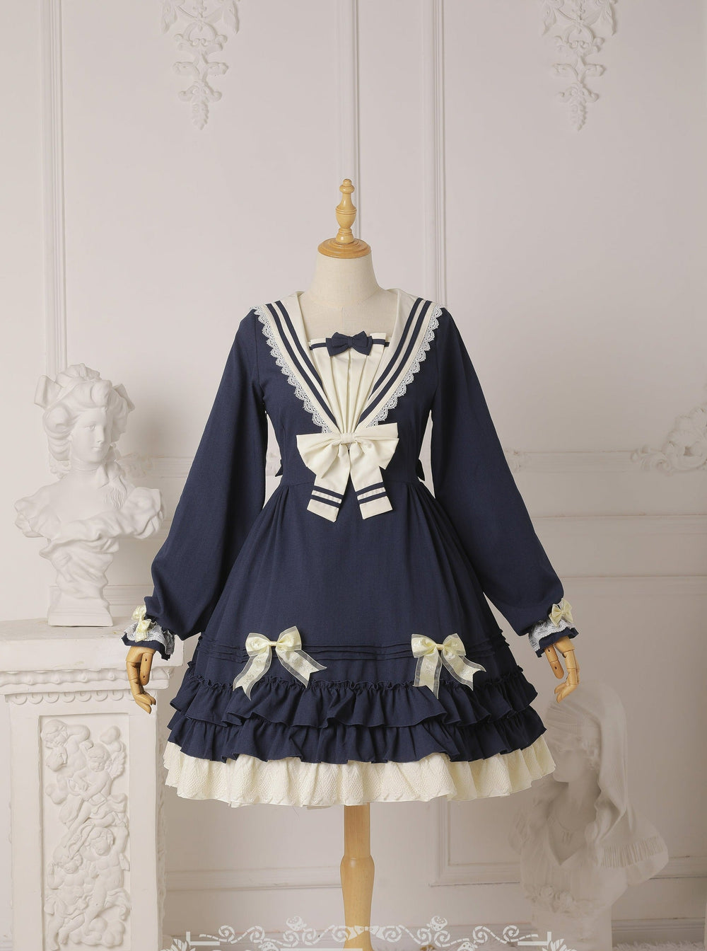 Strawberry Witch - Long Sleeve Sweet Lolita OP - OP Dress