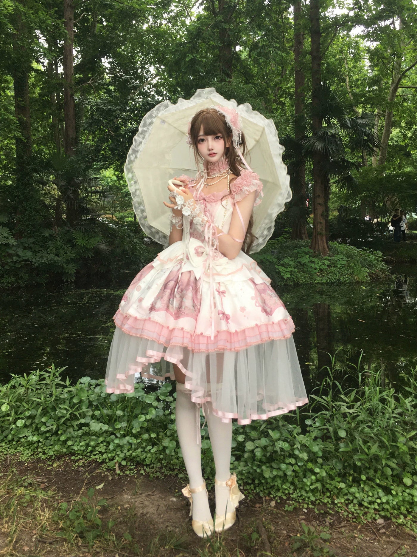 tonight - Lost Dreamland - Dreamcore Ballet Separates with Asymmetrical Vest and Skirt Options