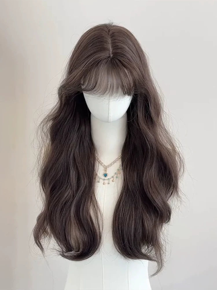 Rocking Horse Curls long black-brown curly wig - view 3