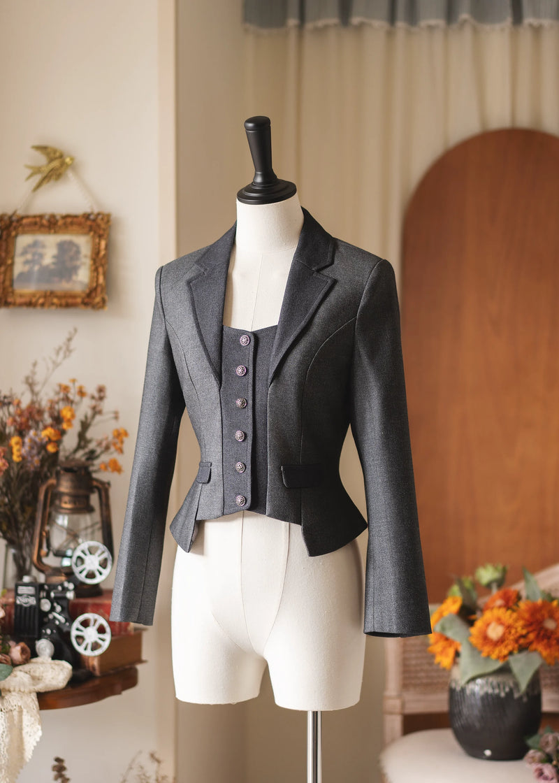 Forest Wardrobe - Beech Forest - Fitted Lapel Jacket - 3