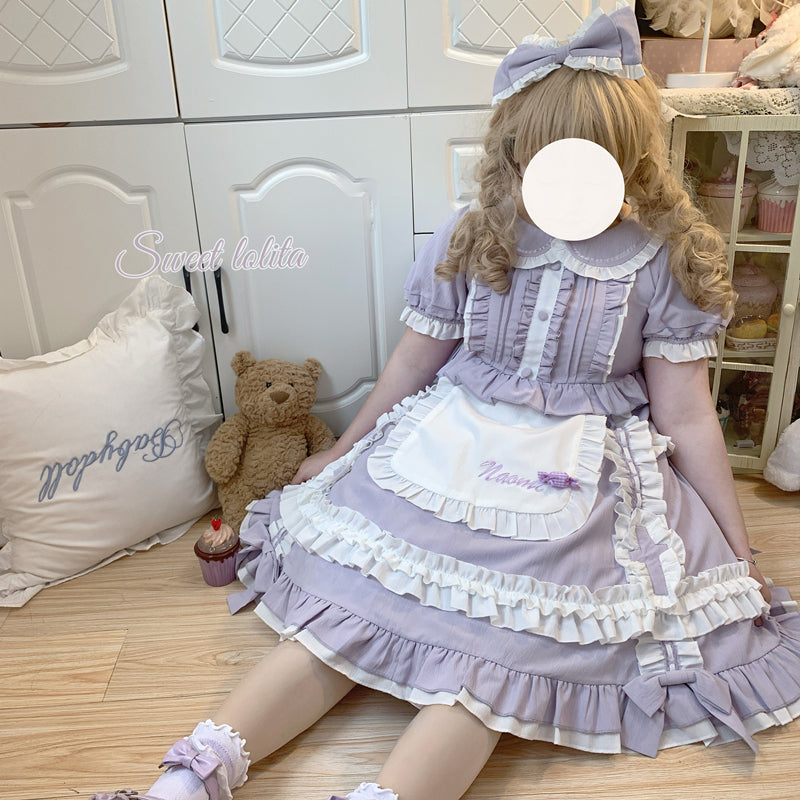 Niu Niu - Plus Size Lolita Nurse Summer OP - Dress OP Dress