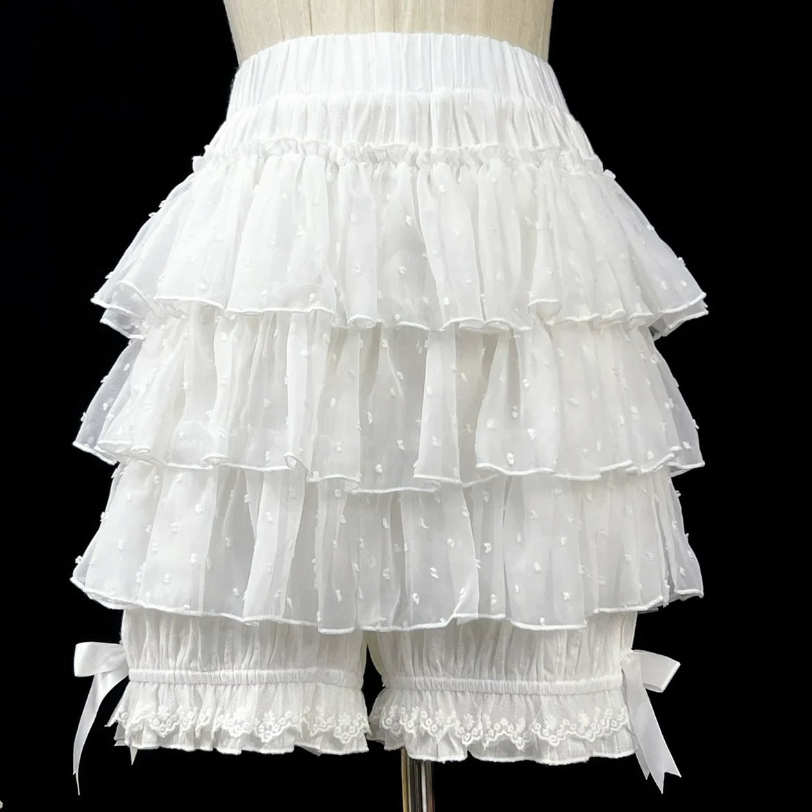 DMFS Lolita - Daily Lolita Bloomers - Lace Cake Shorts for Summer Wear Other Surprise