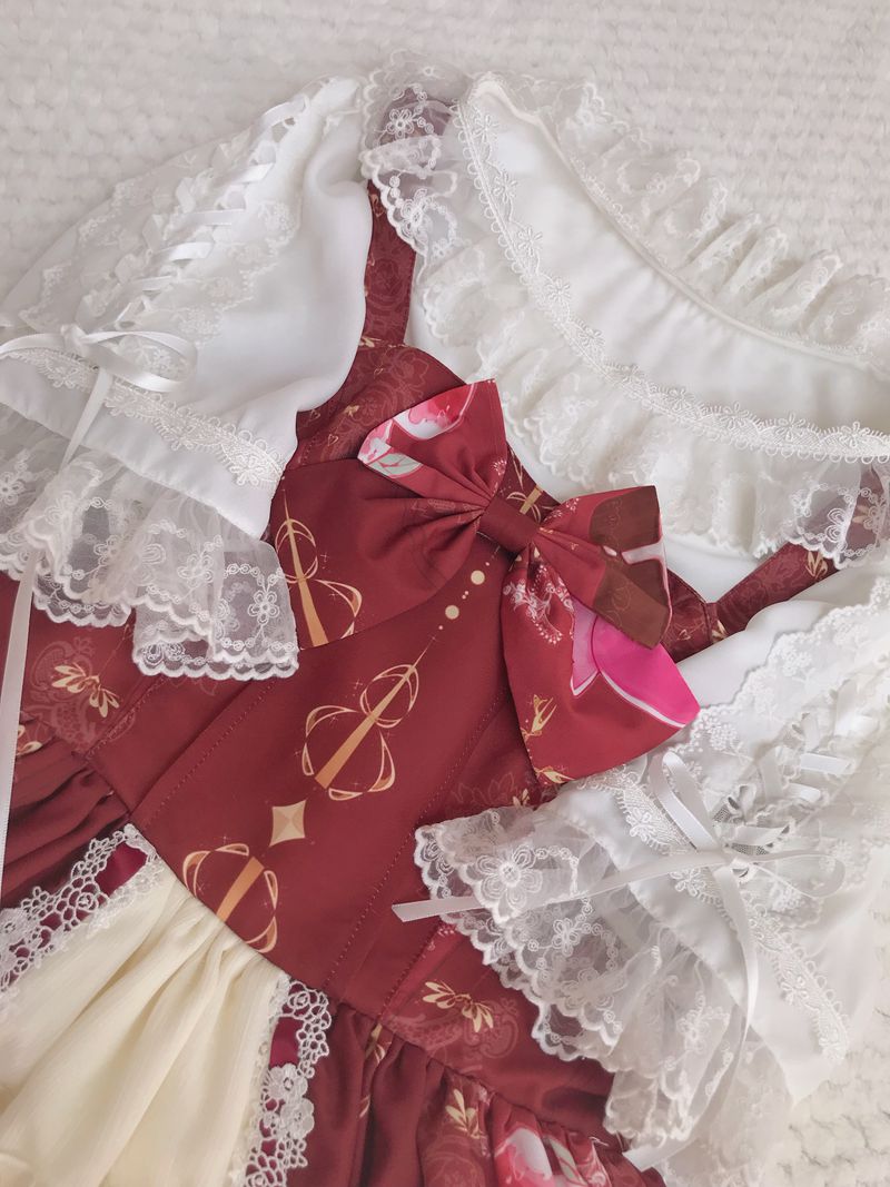 Yilia - Summer Dessert Front Opening Lolita - JSK JSK Dress