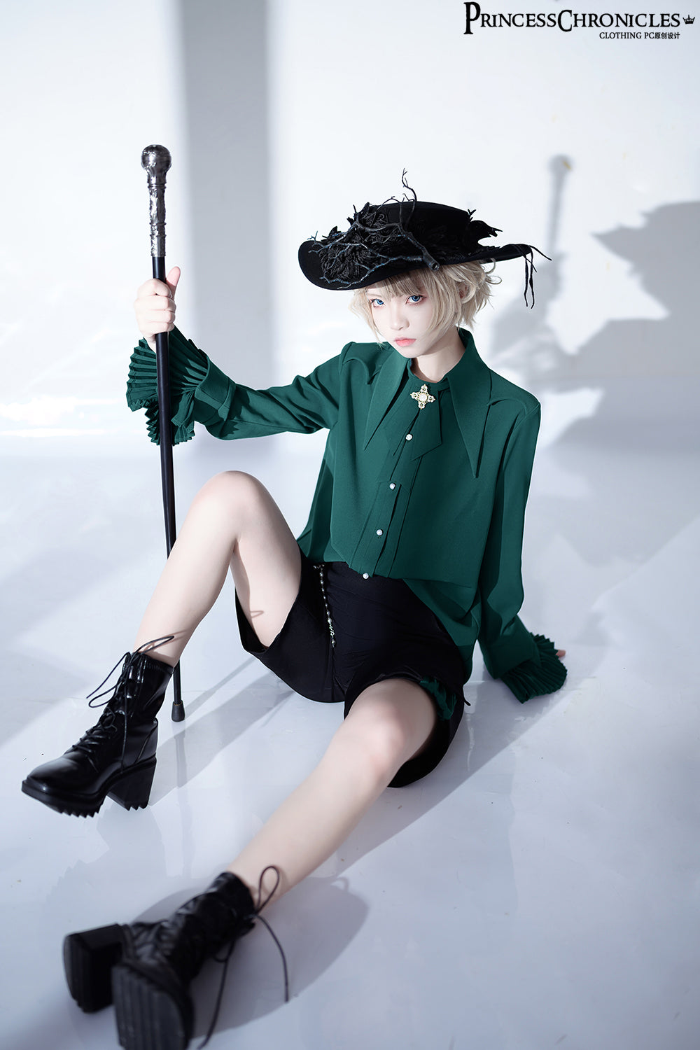 Princess Chronicles - Floating Phantom - Ouji Fashion Shirt, Long Sleeve