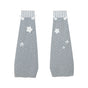 Light gray polka dot star angel wing leg covers - Pre-sale, shipping gradually from October 28 / S