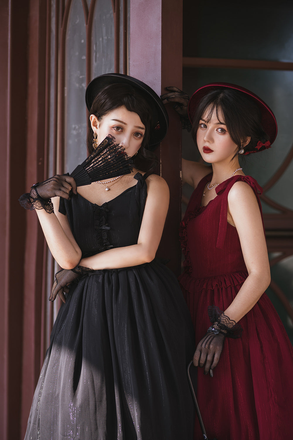 Miss Point - Rhine Riverside - French Vintage Chiffon Lolita JSK
