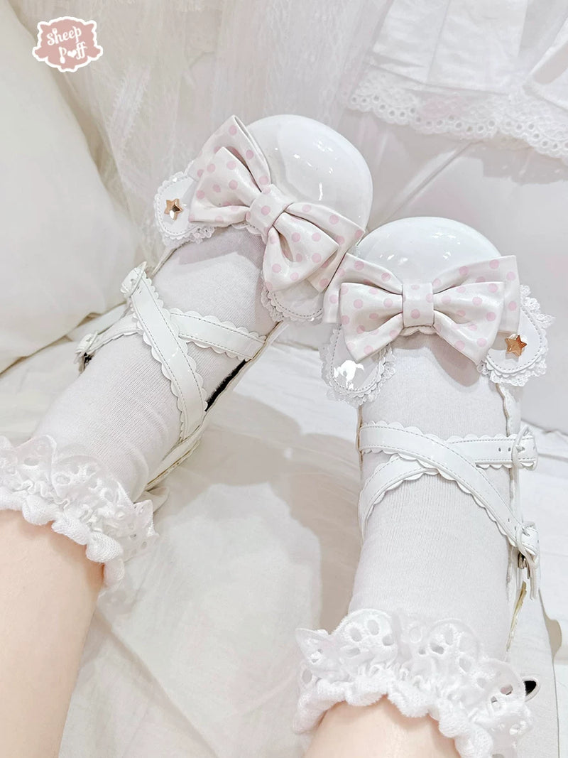 sheeppuff Puppy Gummy Lolita Shoes