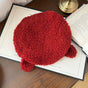 Red Fleece Hat In Stock