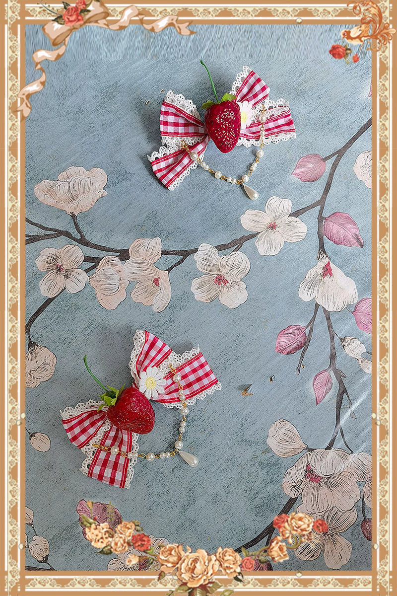 Infanta - Floral & Velvet - Lolita Hair Accessories