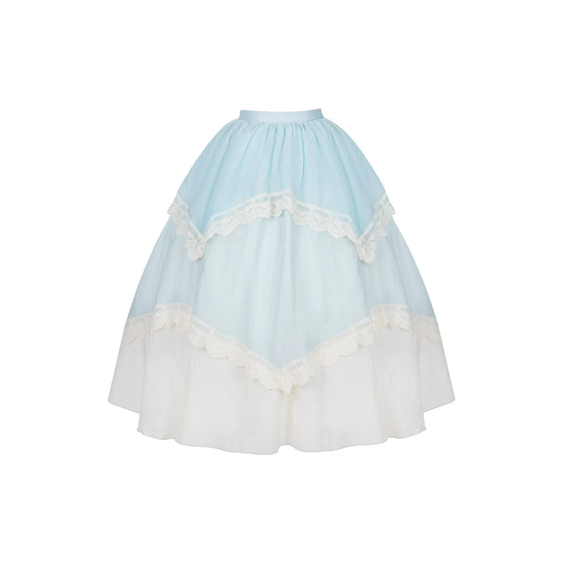 With PUJI - Bluebell Summer - Lolita Outfit Set detail view 10