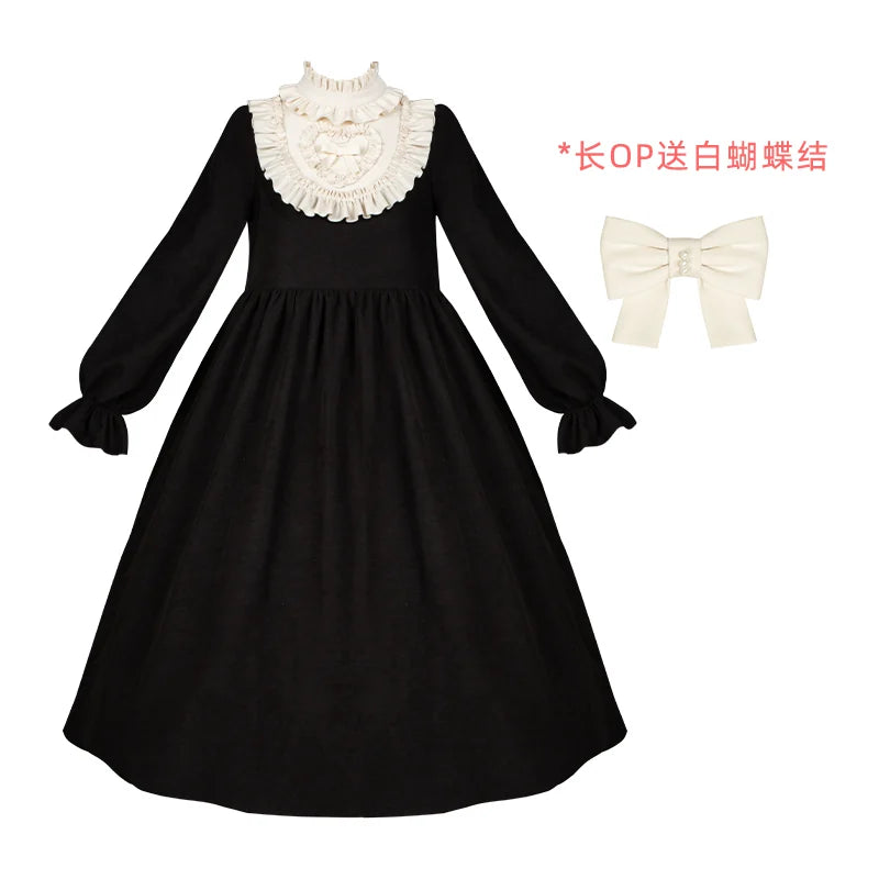 With PUJI - Twilight Choir - Lolita OP Dress detail view 7