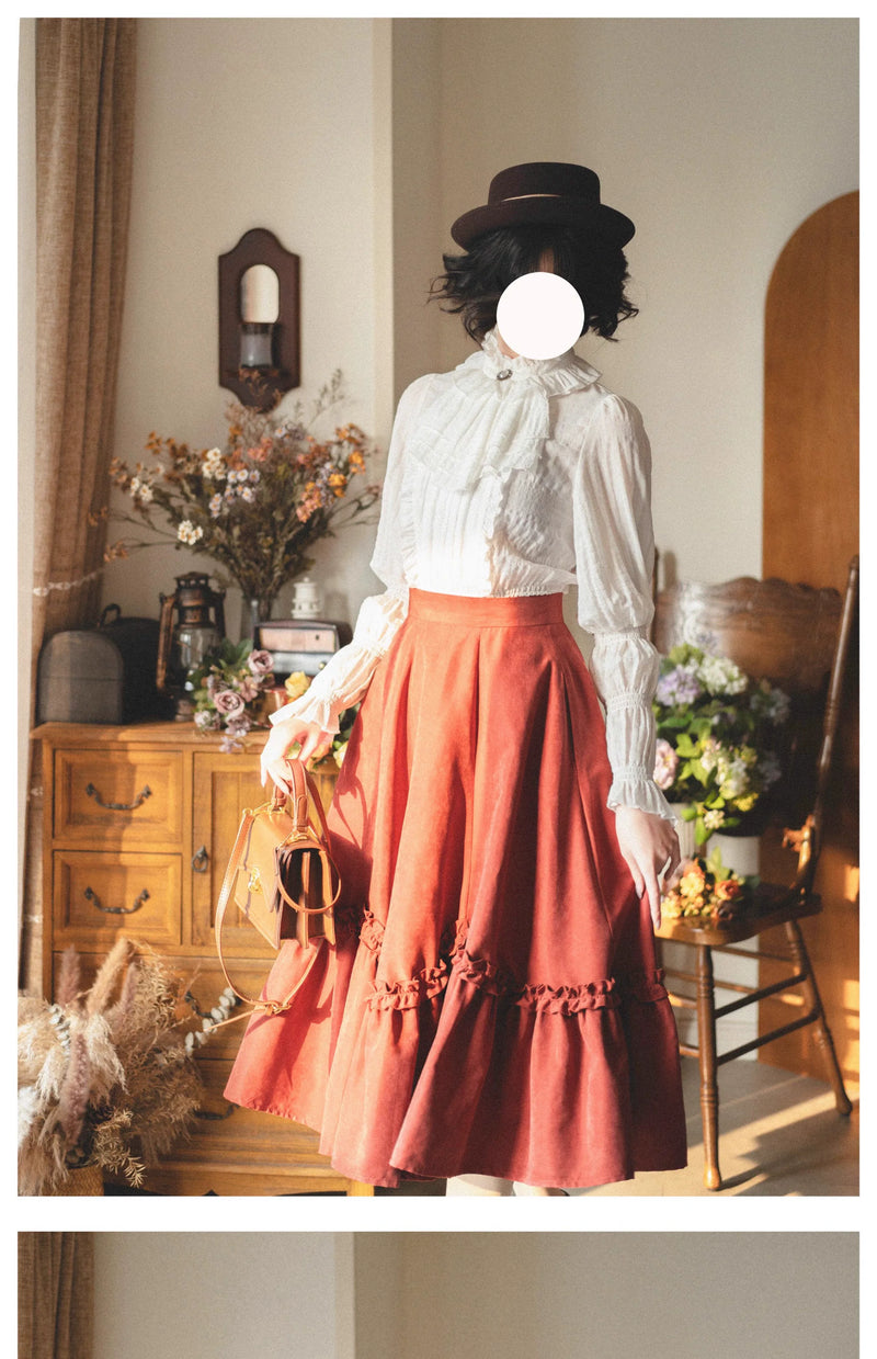 Forest Wardrobe - Forest Basket 4.0 - Classic Lolita Petal-Hem Skirt - 6