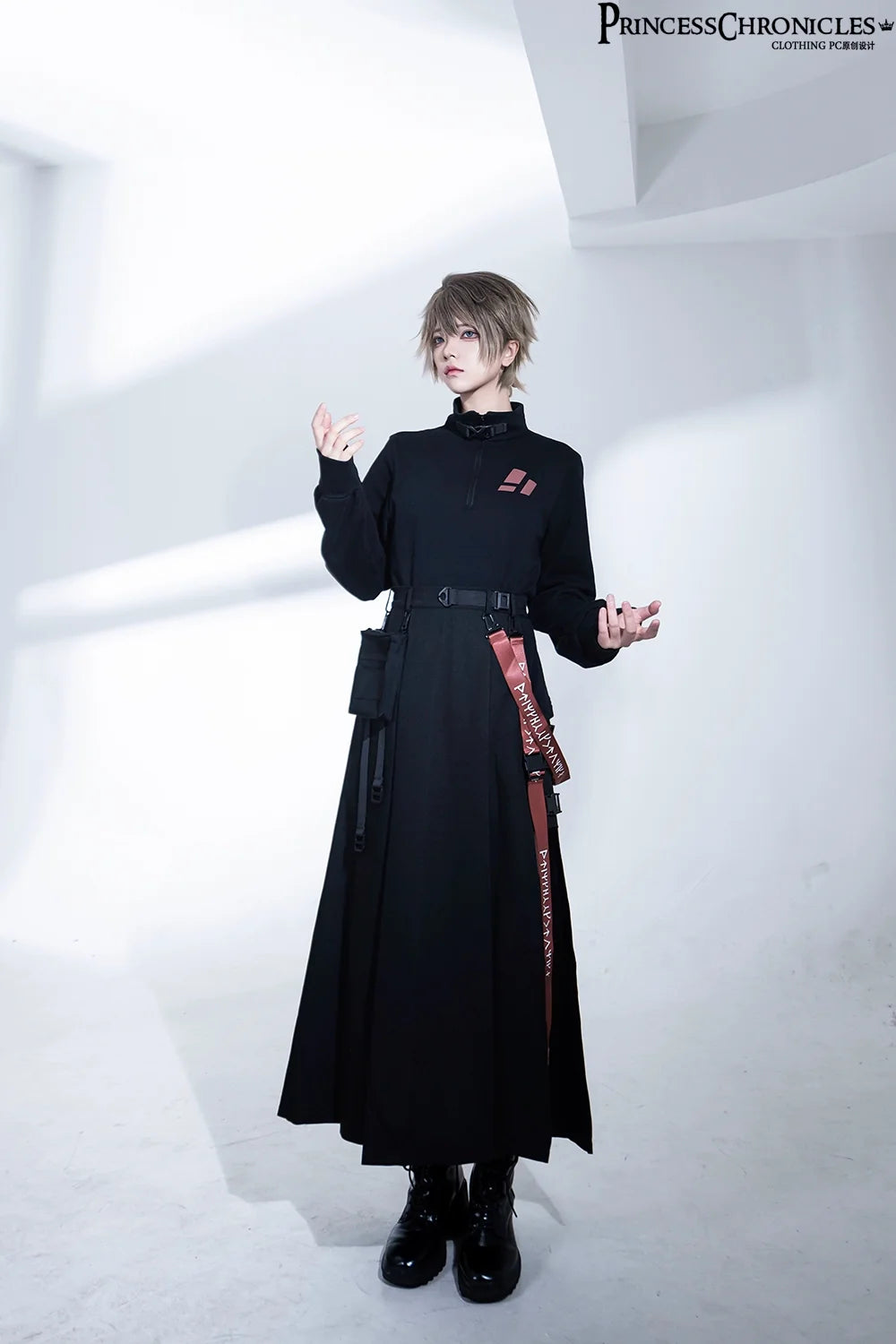 Princess Chronicles - Nameless Blade - Wasteland Techwear Handsome Skirt and Inner Shorts