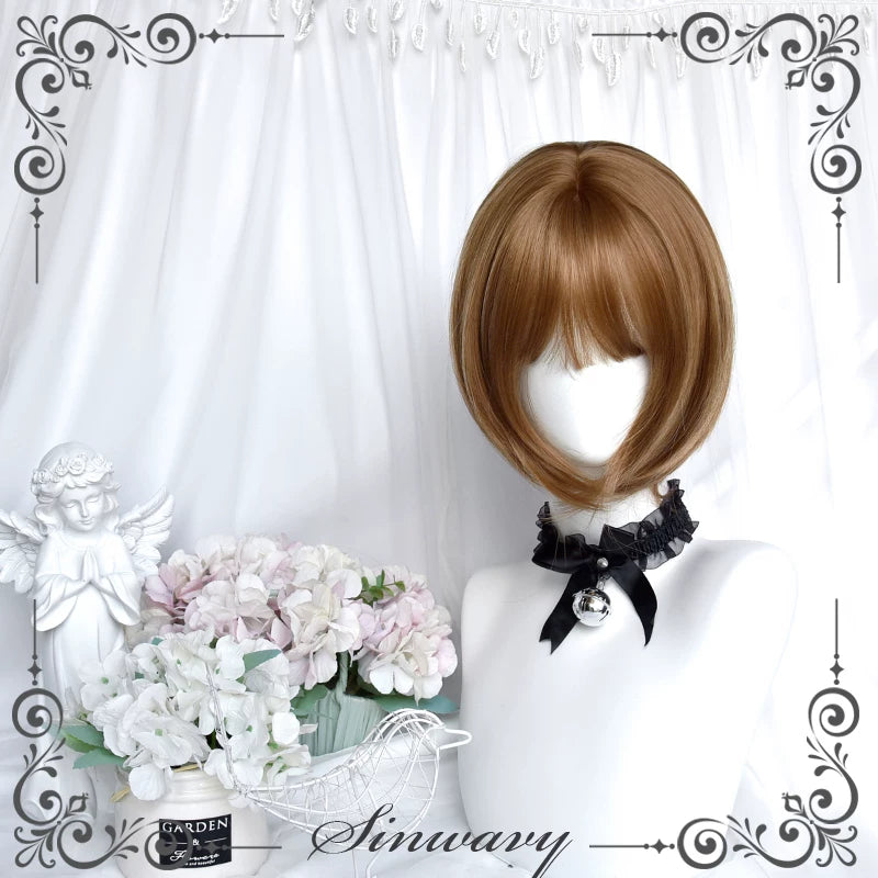 Honey gold-brown twin-ponytail Lolita wig - view 3