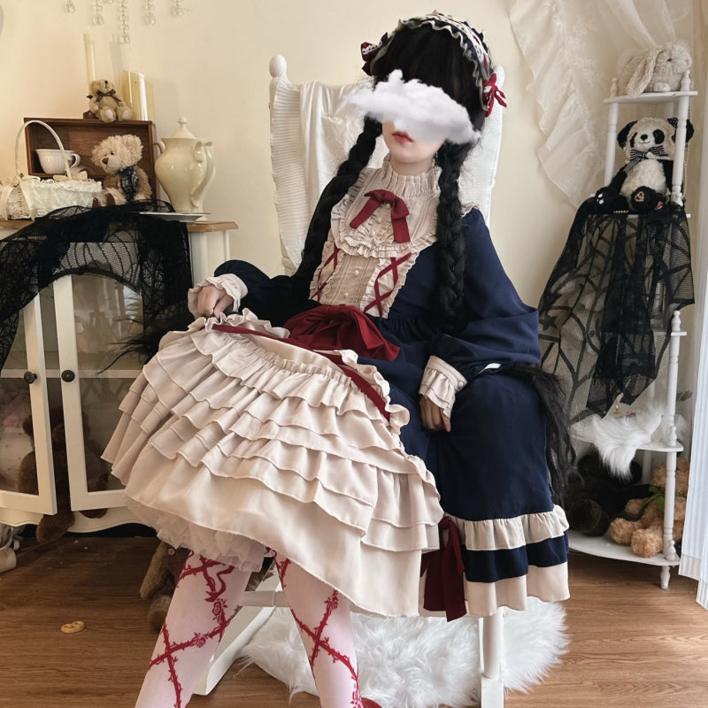 Niu Niu - Halloween Plus Size Lolita OP Dress - OP Dress