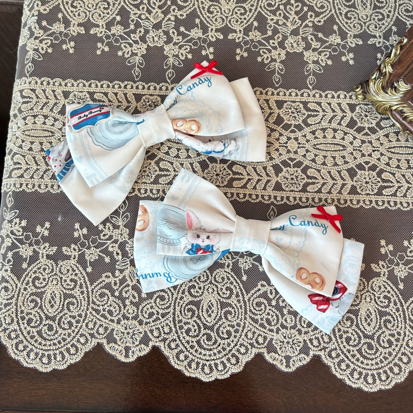 Mystery Rabbit Tea Party - Alice OP / JSK Lolita Dress - detail view 21