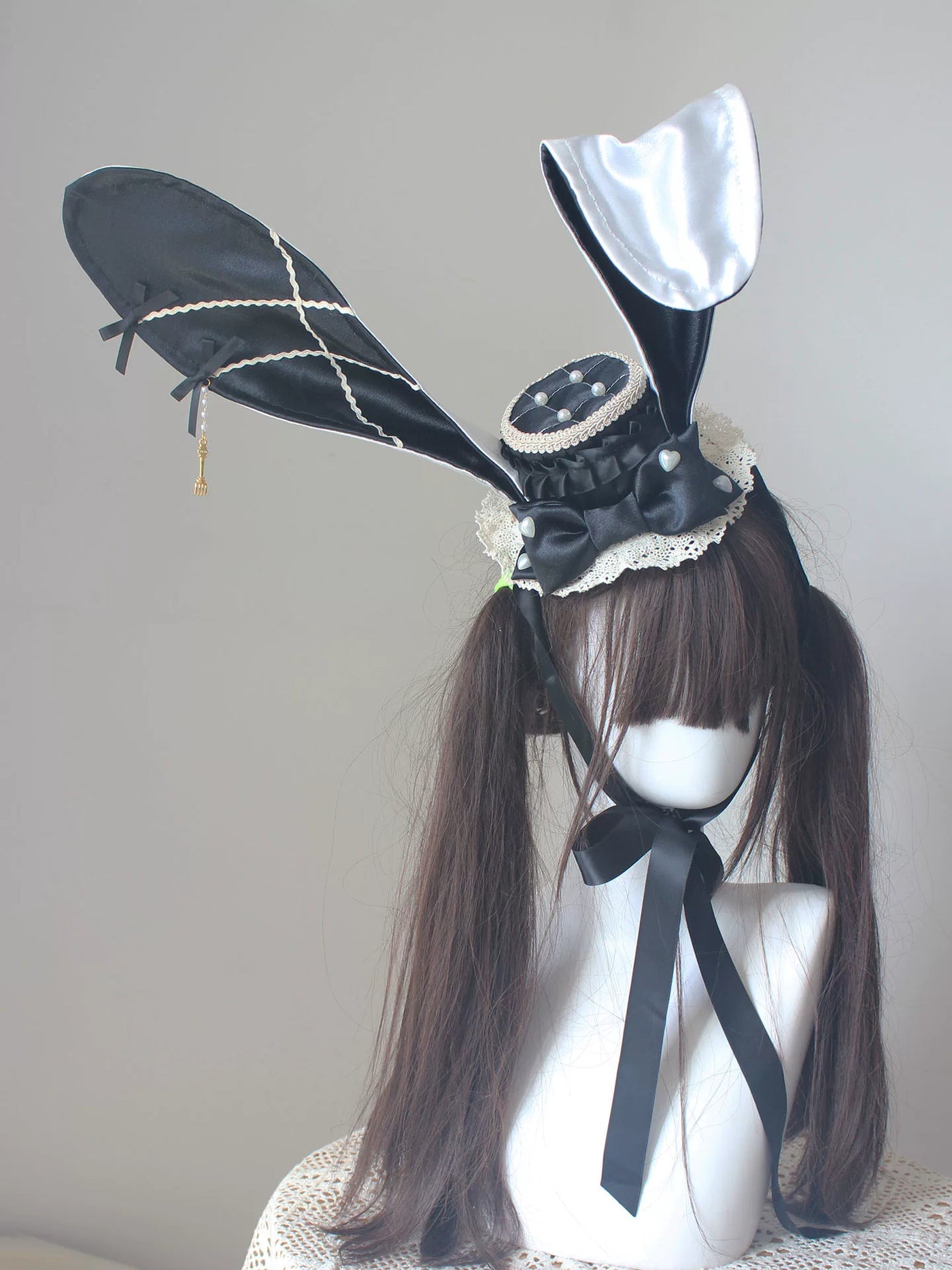 Deer Girl Handmade - Brulee Rabbit - Rabbit-Ear Headwear with Shapeable Ears