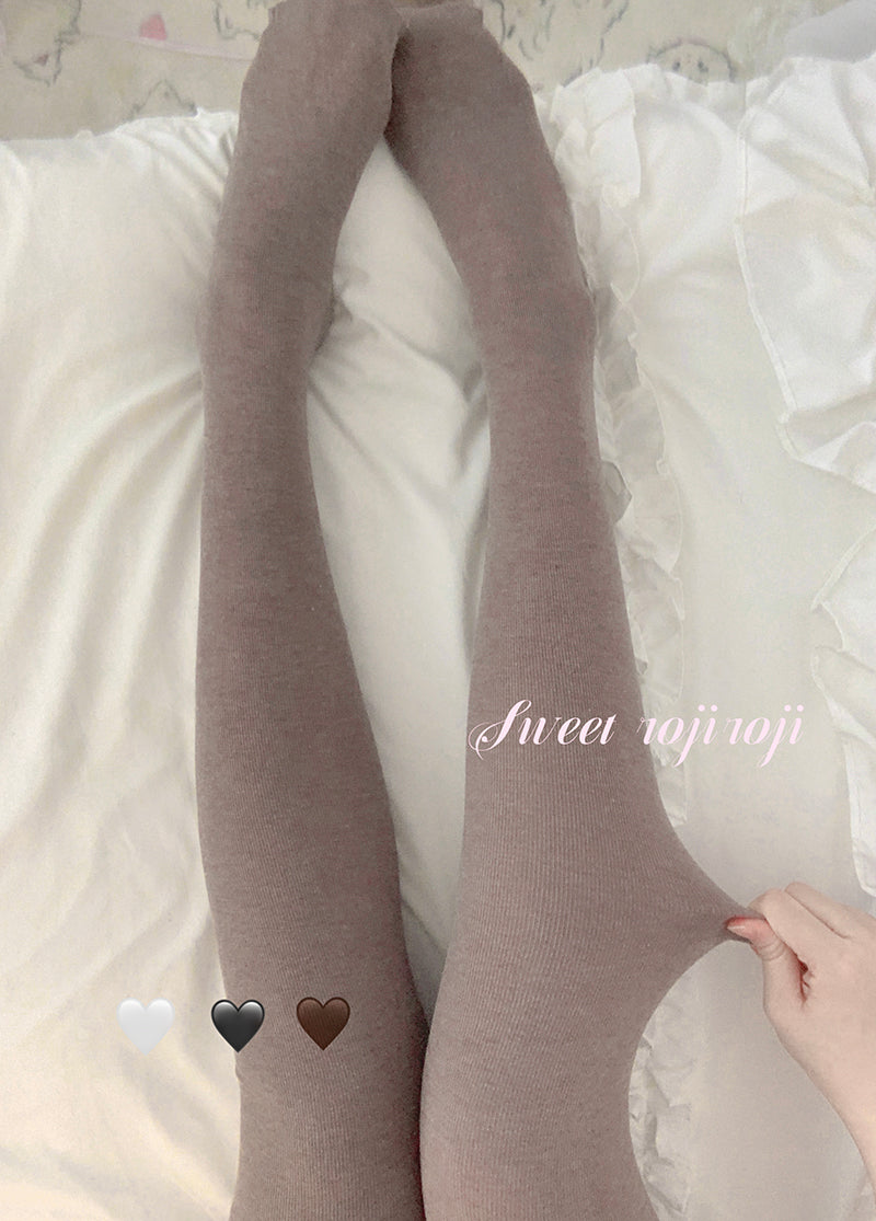 Roji Roji - Winter Cotton Lolita Pantyhose - Thickened Pantyhose Leggings Socks