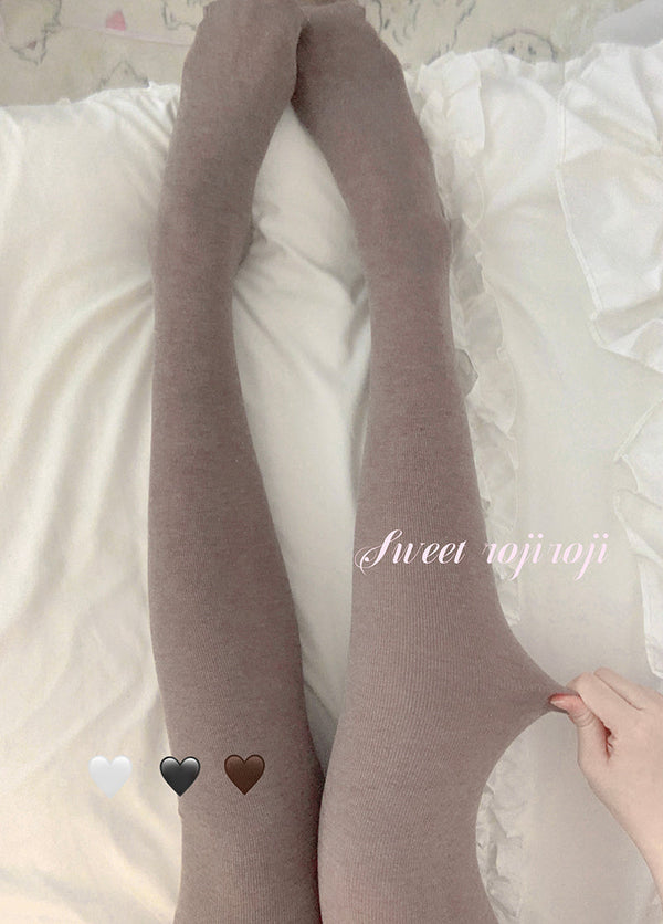Roji Roji - Winter Cotton Lolita Pantyhose - Thickened Pantyhose Leggings Socks
