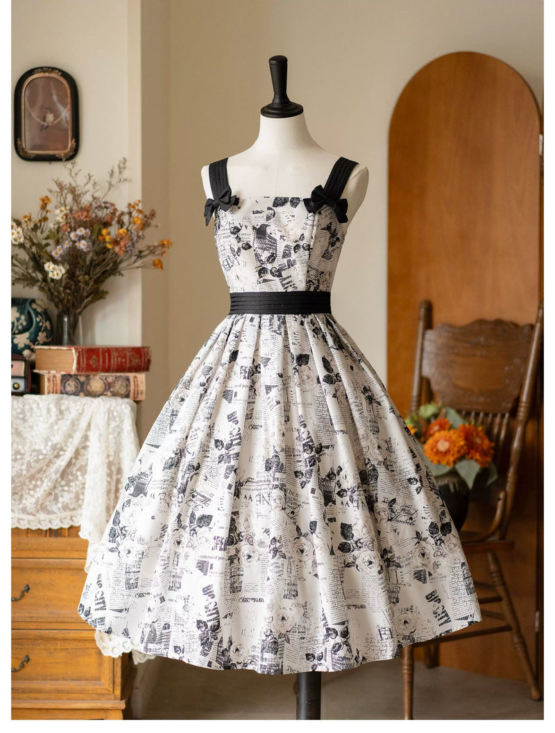 Forest Wardrobe - Forest Holiday - Printed JSK Dress - 3