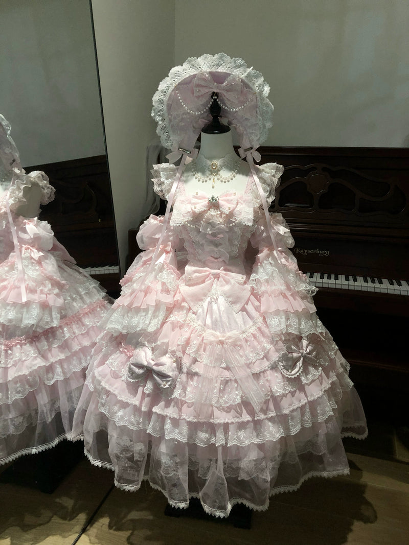 Pear Island Tea - Overture of Spring - Sweet lolita jumper skirt