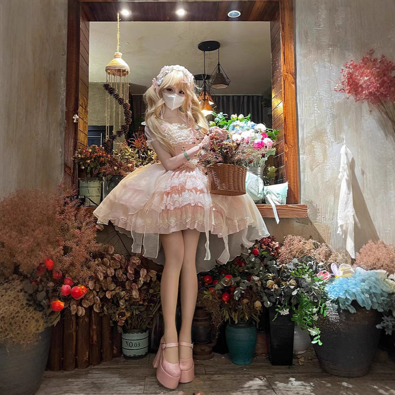 ZhiJinYuan Tears of Rose Ballet JSK