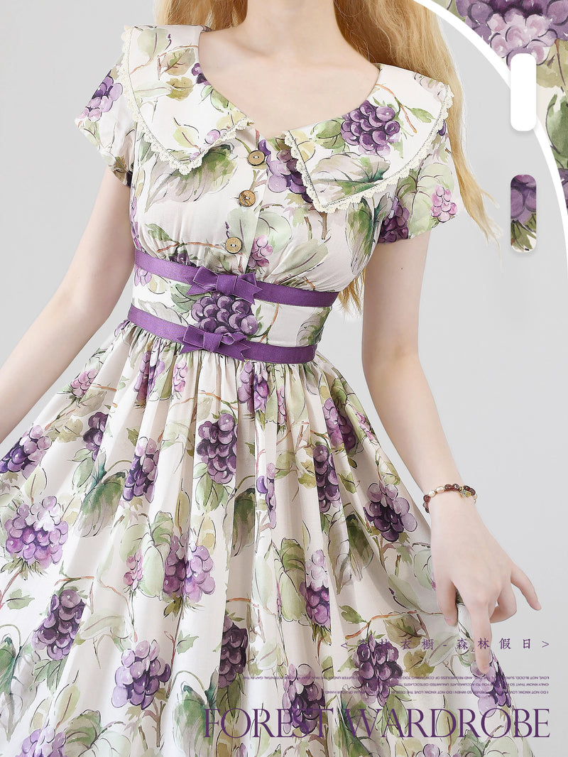 Forest Wardrobe - Forest Holiday - Type I Printed OP Dress - 10