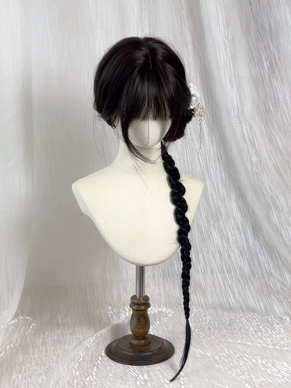 Kunkun Fish New Chinese twist-braid ponytail - view 1