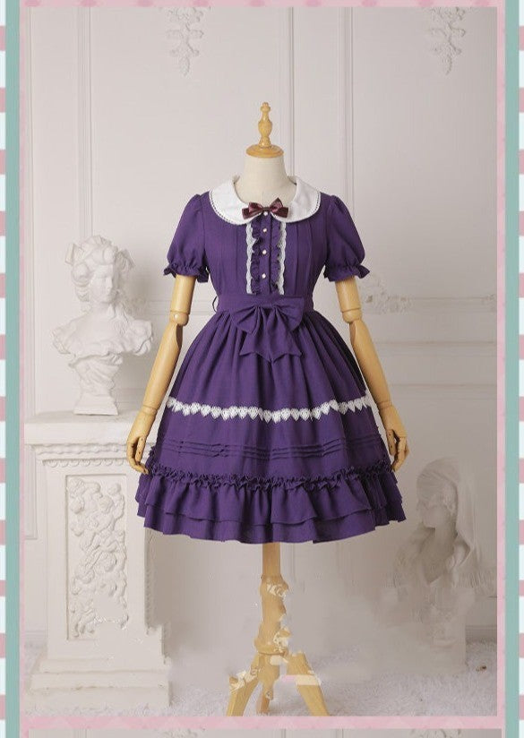 Strawberry Witch - Ice Cream Puffs - Sweet Lolita OP