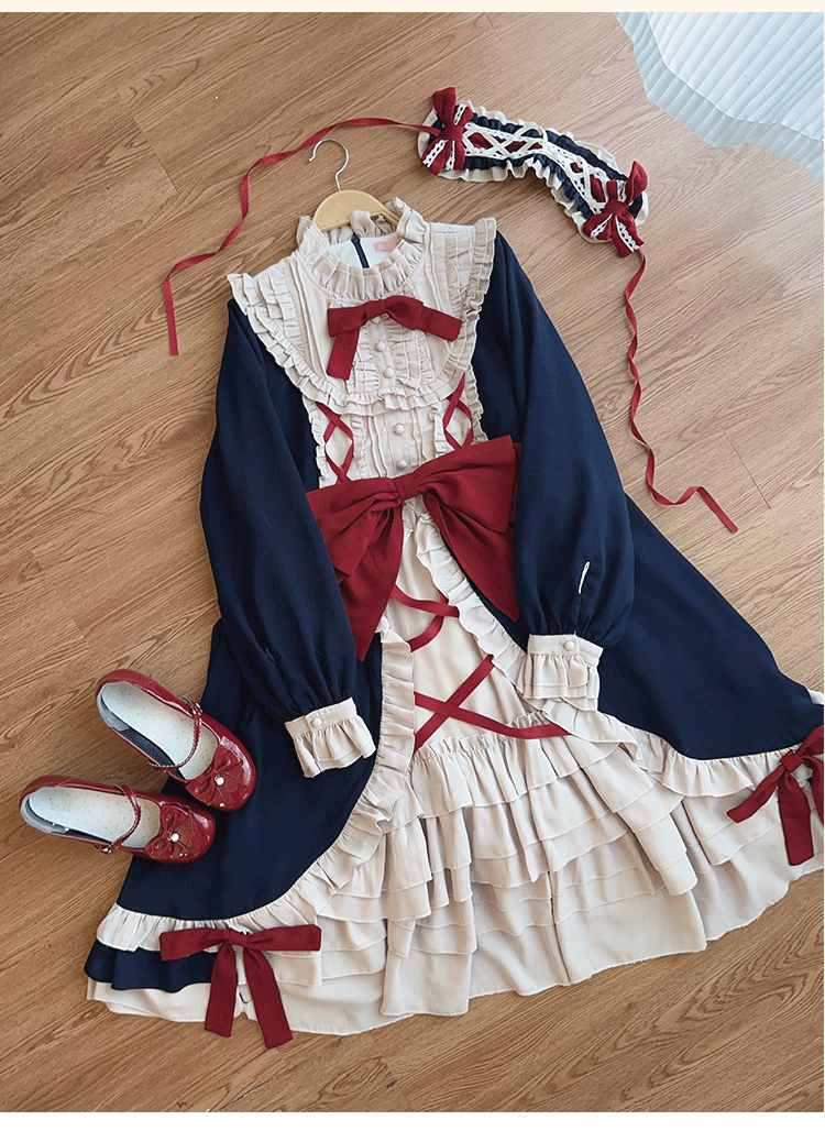 Niu Niu - Halloween Plus Size Lolita OP Dress - OP Dress