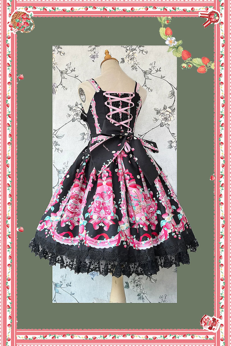 Infanta - Strawberry Little Chef - Type I & II Cotton JSK