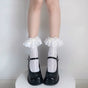 White pearl bow / One Size