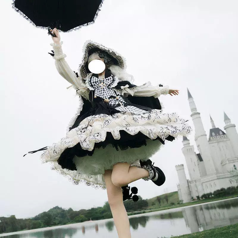 Sweetheart Dream Machine - Witch's Inner Layer - Pink Stand-Collar Lolita Inner Layer with Ruffle Trim