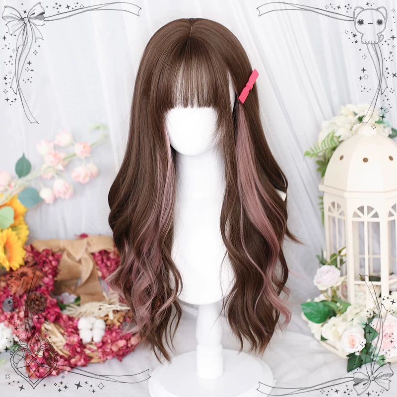 Dalao Home 2507 highlighted long curly wig - view 4