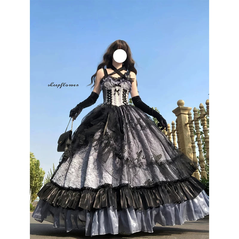 Flora Muse - Gothic Lolita Formal Ballgown - Floor-length lolita