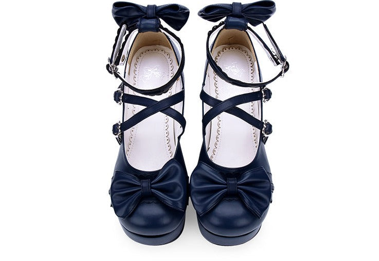 Angelic imprint - Sweet Lolita Heels Shoes Princess - Tea Party Low Cut Shoes Shoes