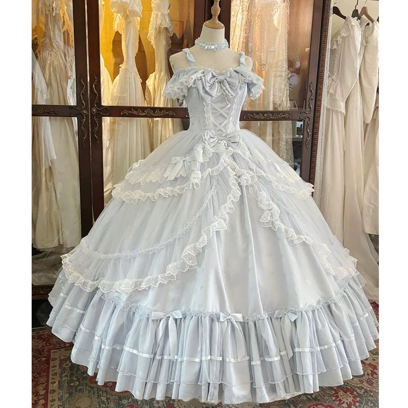 Sweet Scene - Bridal Lolita Ballgown - Formal off-shoulder Lolita