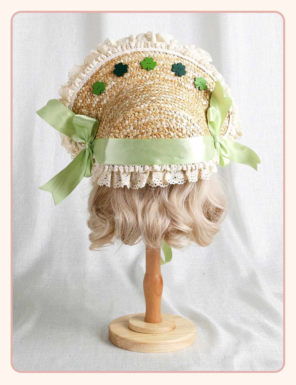 Stardust Rose - Pastoral Spring - Headwear with lace trim