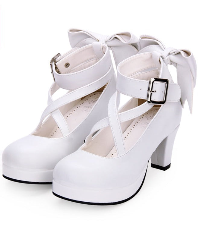 Angelic imprint - Elegant Princess Lolita Heels Shoes - Shoes
