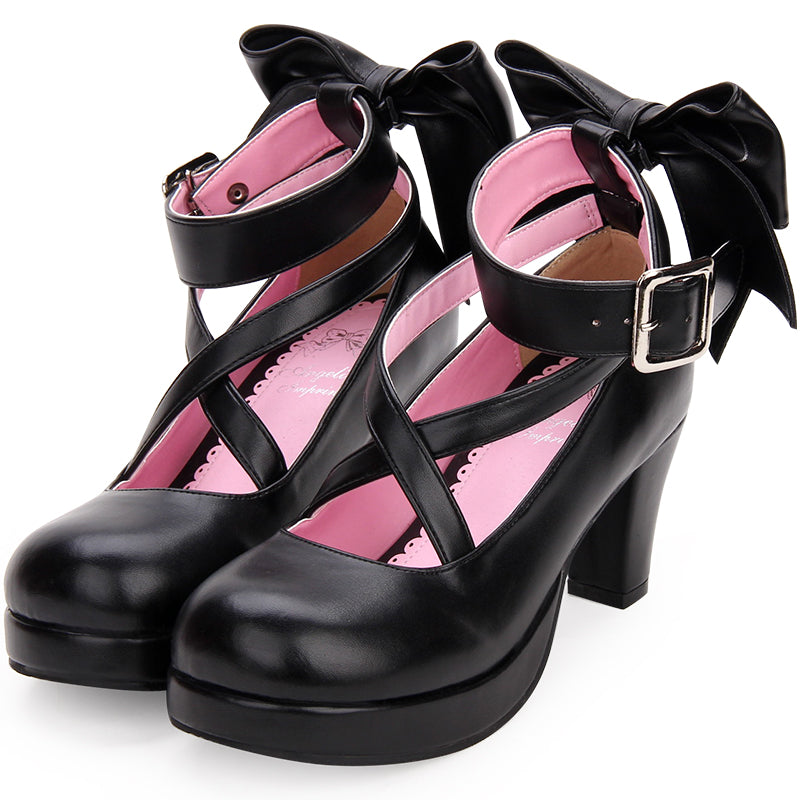Angelic imprint - Elegant Princess Lolita Heels Shoes - Shoes
