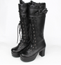 36 / pure black (heel 6cm)