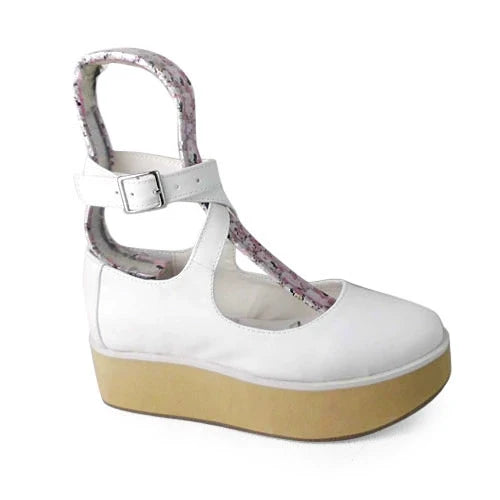 Antaina - Punk Lolita High Platforms Shoes - Lolita Ankle Strap Shoes Shoes