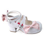 36 / pink-white shining (heel back 4.5cm front 1cm )