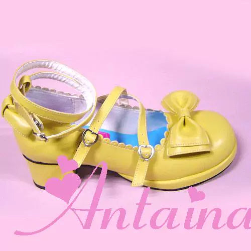 Antaina - Sweet Chunky Heels Lolita Shoes - Size 37-40 Shoes