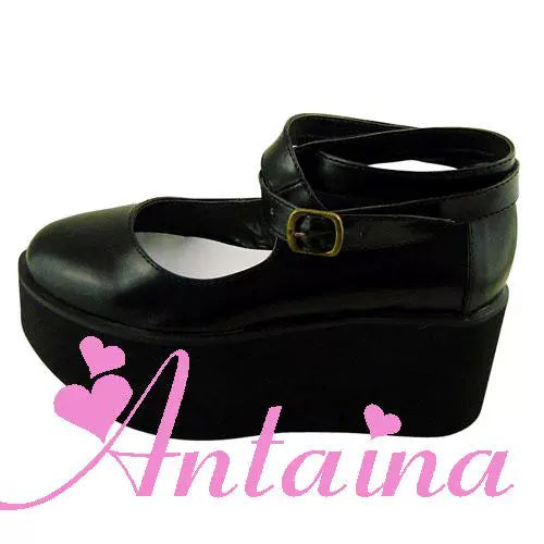 Antaina - Punk Lolita High Platforms Shoes - Lolita Ankle Strap Shoes Shoes