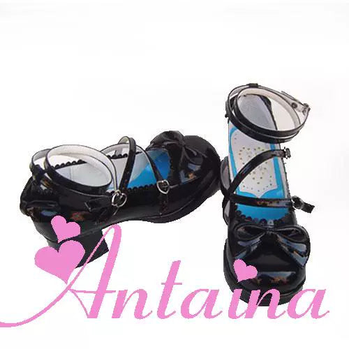 Antaina - Sweet Chunky Heels Lolita Shoes - Size 37-40 Shoes
