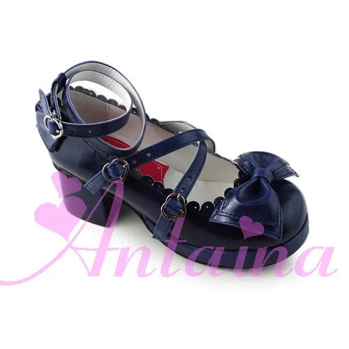 Antaina - Sweet Chunky Heels Lolita Shoes - Size 37-40 Shoes