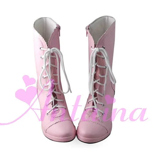 Antaina - Elegant Lolita Heel Boots Heel - Shoes Multicolor Shoes