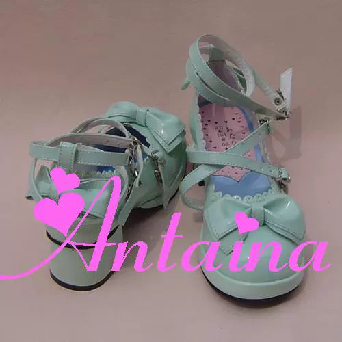 Antaina - Sweet Chunky Heels Lolita Shoes - Size 37-40 Shoes